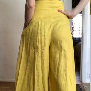 Vintage Unique Linen Pants